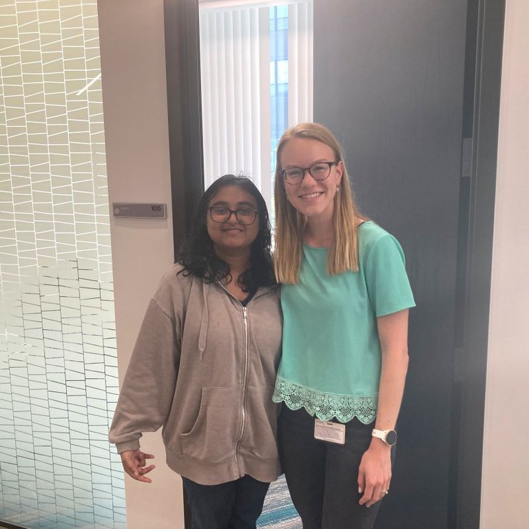 Asha Ramanujam with Industry Mentor.jpeg