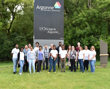 Summer Program Participants at Argonne National Laboratory