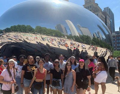 REM and REU students took a trip to Chicago together!
