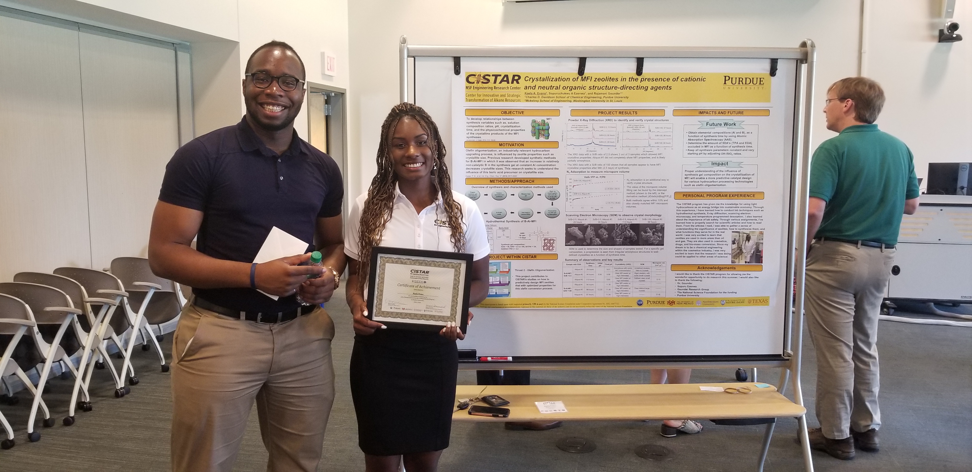 20190702_Purdue CISTAR Final Poster Session_Sopuru Ezenwa and Kaela Evans.jpg